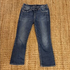 Silver Jeans Suki Fluid‎ Denim Capri